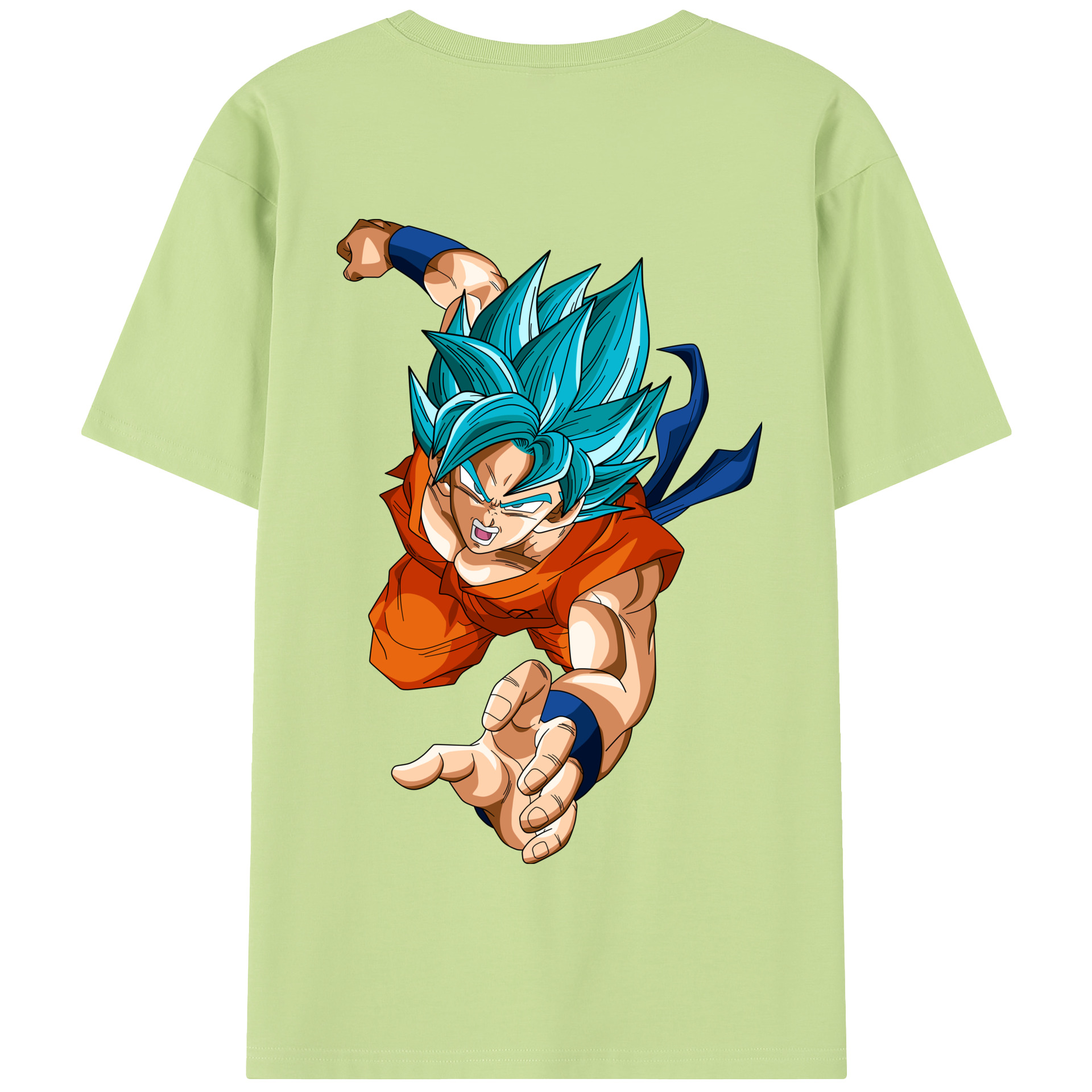 （画像用） ドラゴンボール ベジット DRAGON BALL Vegetto 綿100％半袖Tシャツ（背面プリント）